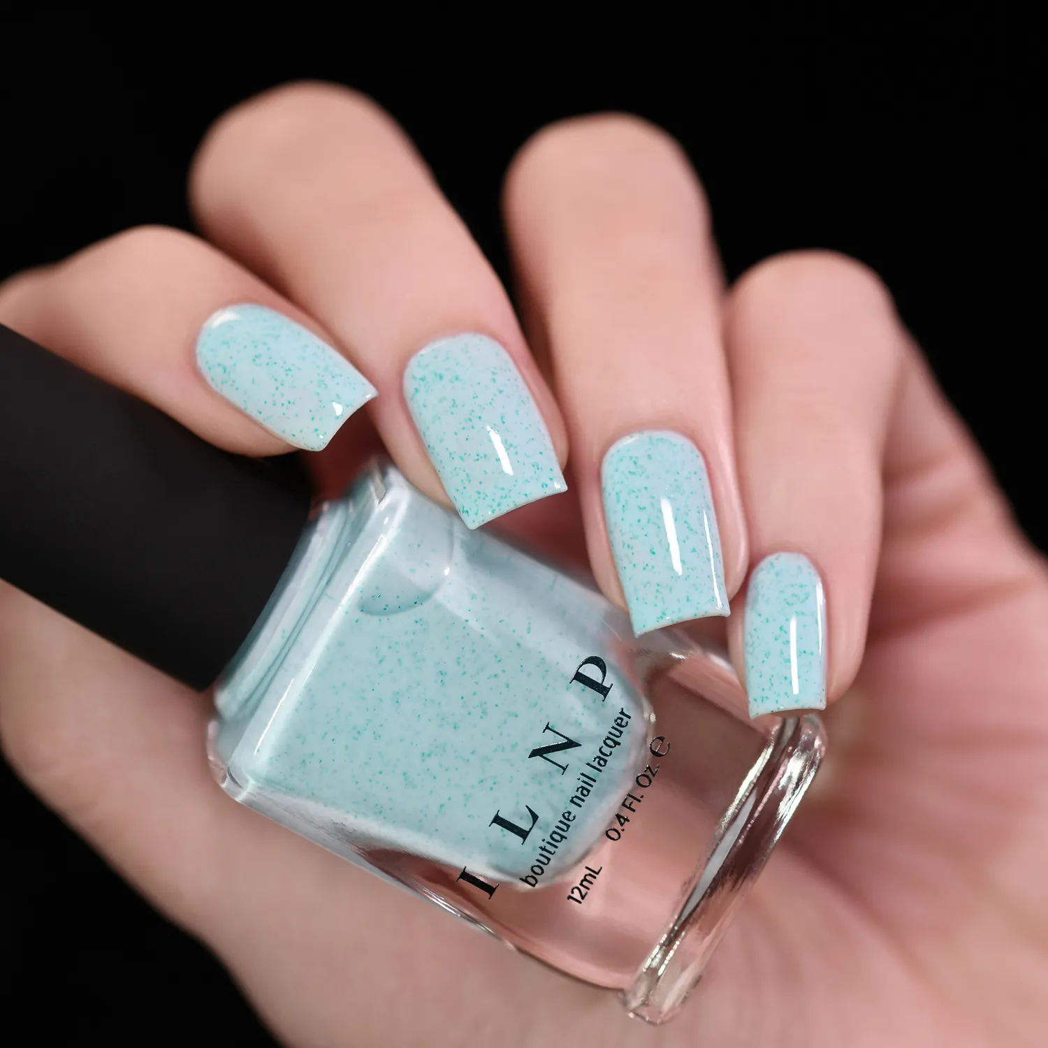ILNP Starling nagellack turkos flakigt