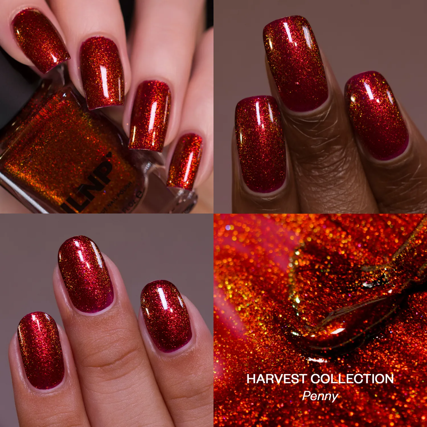 ILNP Penny nagellack kopparrött skimmer