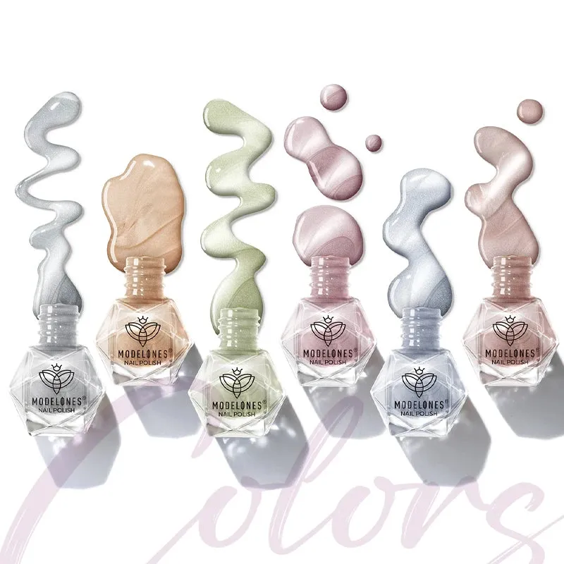 Modelones Rime nagellack 6-pack cat eye effekt