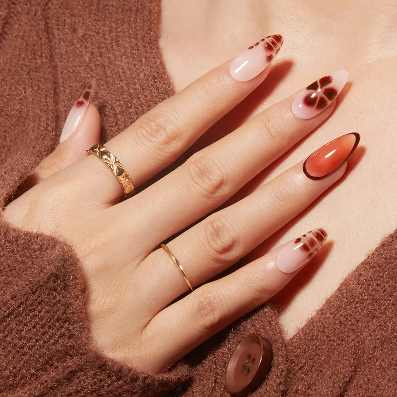 Modelones Neutral Cocoa gellack set 6-pack beige brun