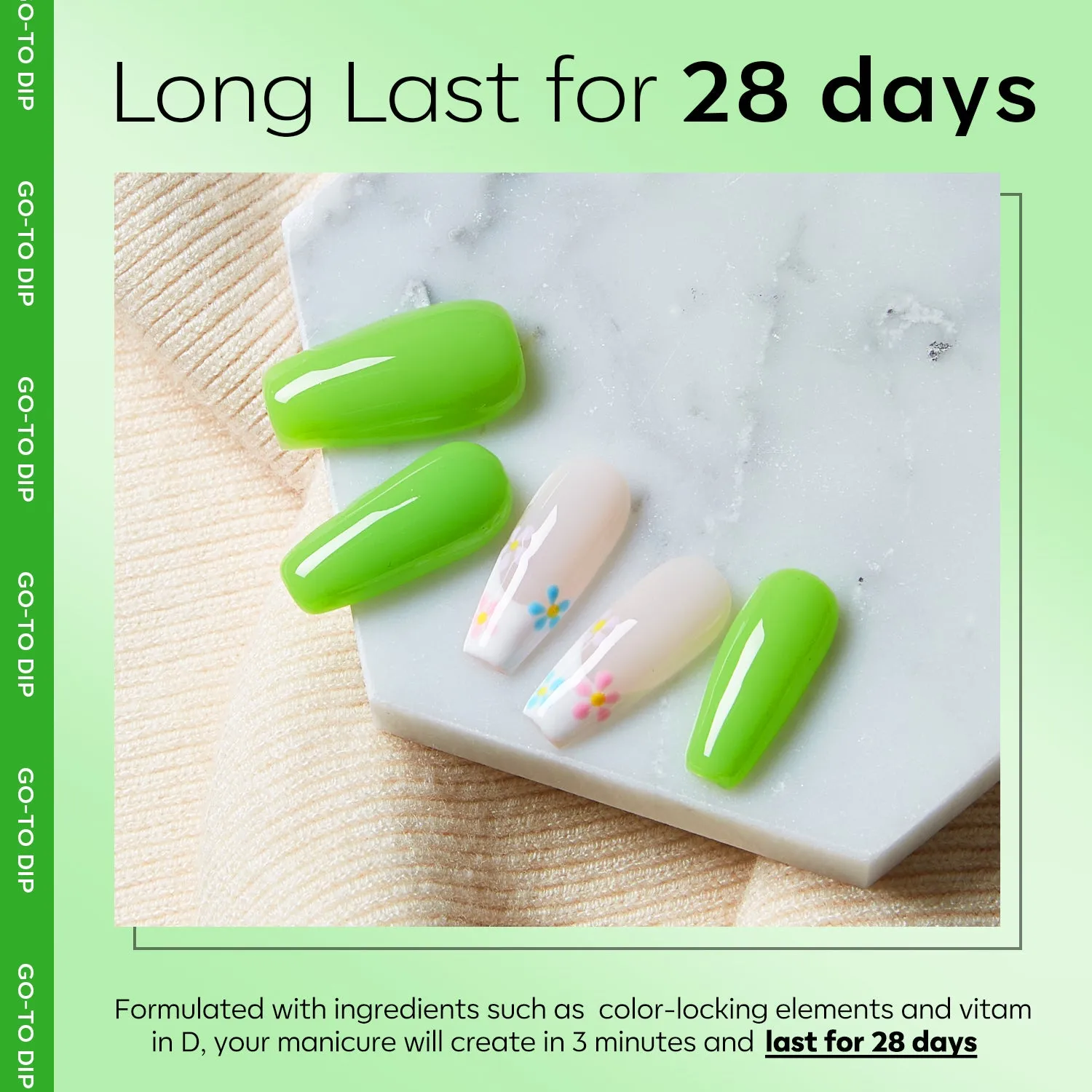 Modelones Poly Nail Gel Green Gala polygel 15g grön