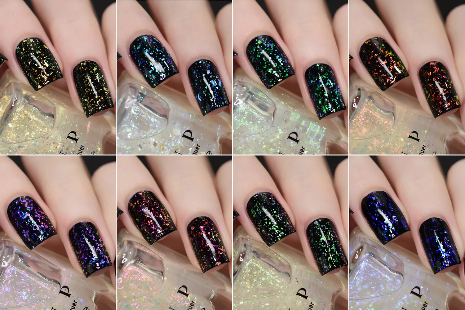 ILNP Real Magic Flakies nagellackset 8-pack flakies